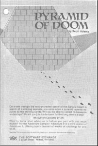 Pyramid of Doom advertisement