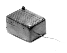 The first mouse, created at SRI circa 1964