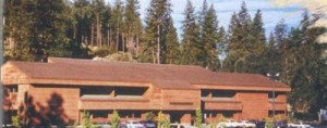 The Sierra "redwood" building, custom-built for them in 1982