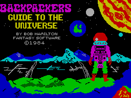 The Backpacker's Guide to the Universe