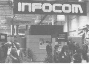 Infocom's display at the 1985 Winter CES.