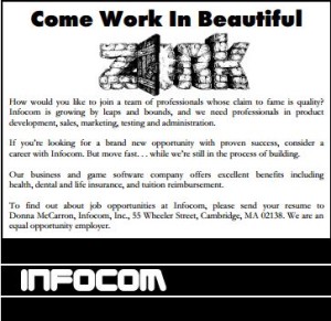 Infocom is Hiring