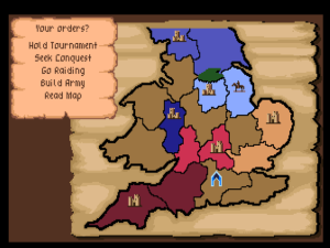 The core of Defender of the Crown: Risk in Merry Olde England