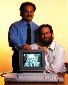 Sam and Leonard Tramiel, who would play a larger and larger role in the running of Atari as time went on.