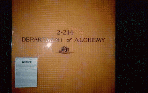 Department of Alchemy door