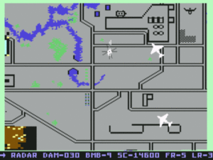 Raid on Bungeling Bay on the Commodore 64