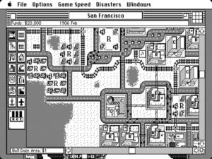 SimCity on the Macintosh