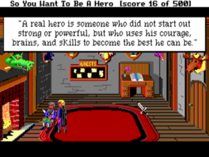 Hero's Quest's unabashedly positive message feels particularly bracing in this current Age of Irony of ours.