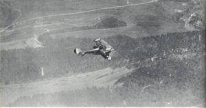 A Nieuport 17 on patrol.