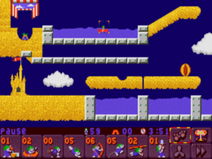 Lemmings 2: The Tribes (Amiga) - The Cutting Room Floor